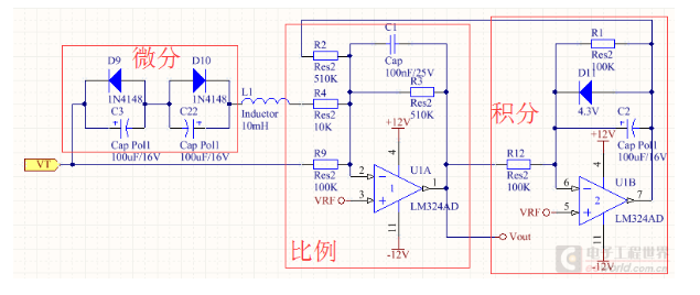 如何通過R10電位器線性改變VRF的電壓值