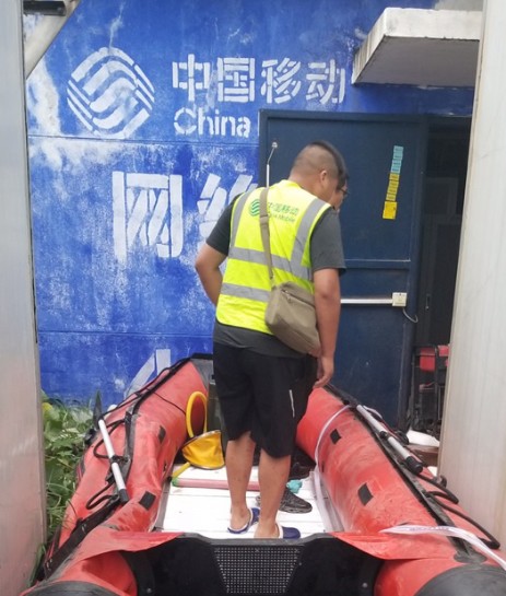 连云港移动人坚决打好防汛通信保障这场硬仗