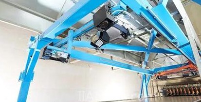 板材测量系统与机械设备通过激光器并开发应用程序来...