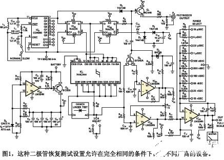 二极管反向恢复特性的的测量设备和过程实现