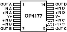 高性能四通道運算放大器OP4177的性能特性和應(yīng)用解決方案