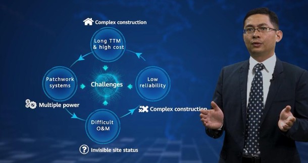 华为数字一体化站点助力全国免机房建设快速部署