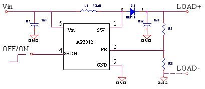 AP3012的性能参数和基本应用电路分析