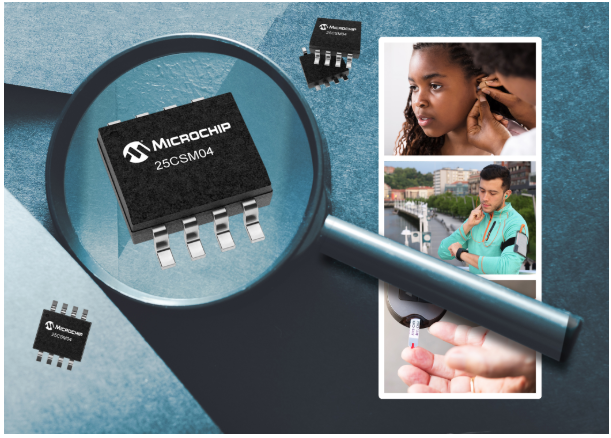 Microchip推出4 Mb串行EEPROM存...