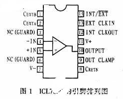 斩波稳零式高精度运放ICL7650的工作原理及应用电路分析