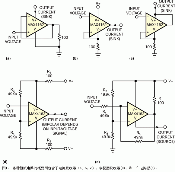 实现可吸收和提供电流的运算放大器的设计