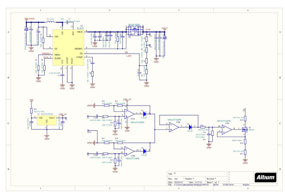 蓝牙音箱电源设计原理图 2, pcb设计