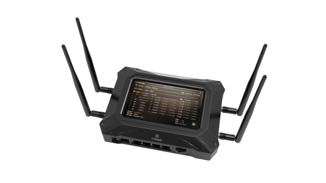 花火聚合路由器怎么样 支持4G和5G的8链路 叠...