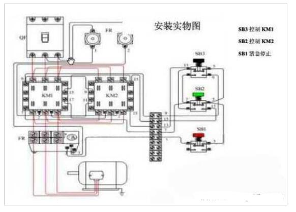 沟通触摸器电机正回转电路原理