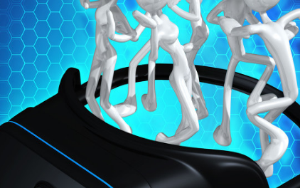 Facebook的VR头戴式耳机Oculus R...