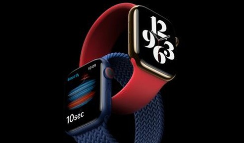 新的watchOS 7配备血氧传感器和血氧app...