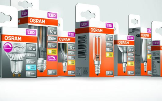 朗德万斯正在推出OSRAM品牌LED产品的无塑料...