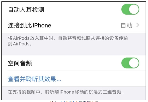 AirPods新增的空间音频选项：全自动的同声传译？