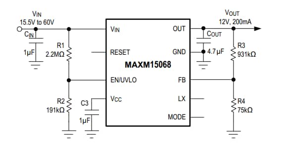 MAXM15068AMB+ MaximIntegrated MAXM15068稳压器IC和电源模块