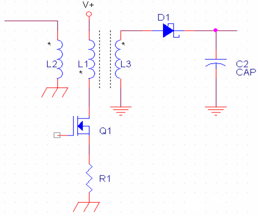 一,传统 变压器篇    单路输出 flyback 及常见的变压器绕组结构