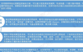 视频会议厂商积极拓展医疗领域,市场潜在需求加大