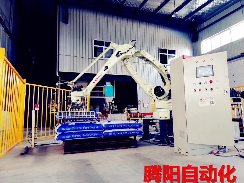 全自动码垛机在包装码垛生产线中的作用是什么