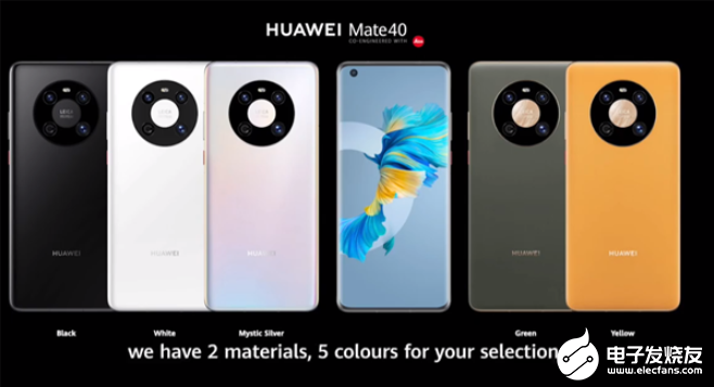 Mate40系列手机细节汇总:90Hz高刷+徕卡三摄,顶级配置