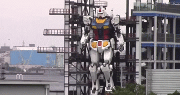 巨型高达机器人其实是在日本横滨倾心打造