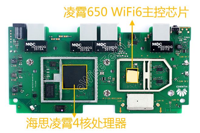 路由器处理器厂家目前以 高通, 华为 海思, 博通,realtek, 联发科