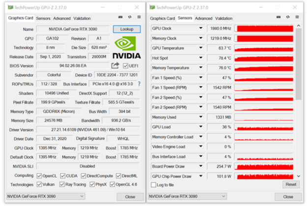 显卡工具gpu-z 2.37.0版发布