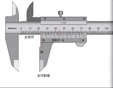 04mm   1,量块测量   游标卡尺   分度值 0.