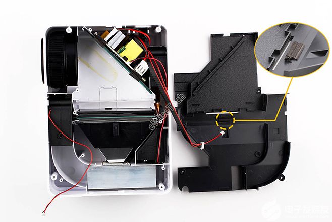 瑞视达t1投影仪怎么样?瑞视达t1拆解投影仪的各个零件