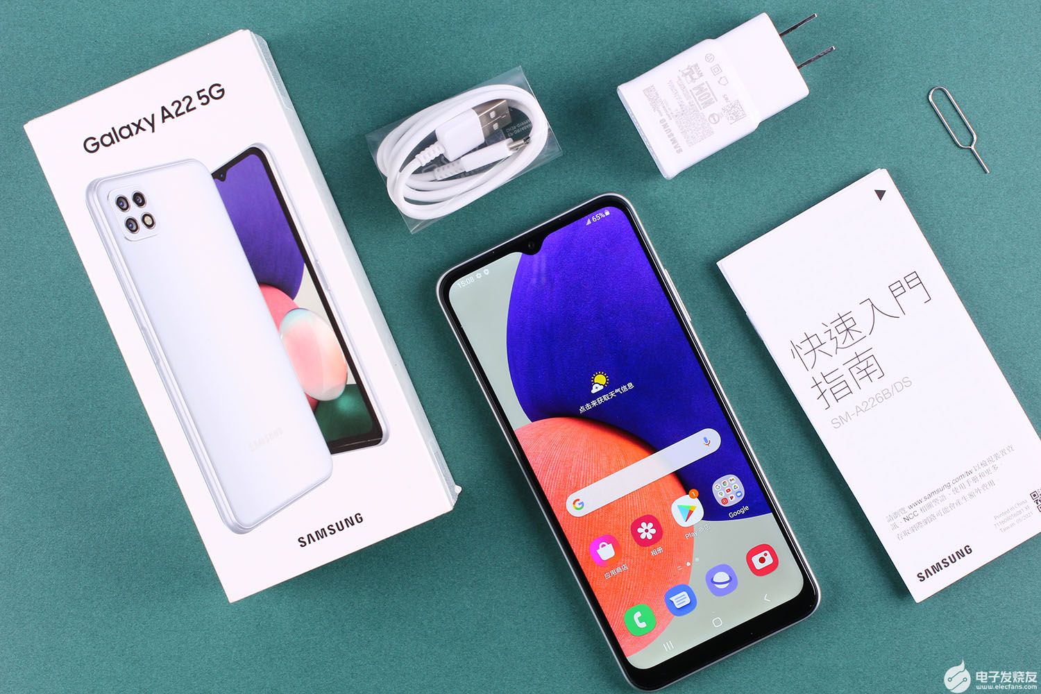三星最新款手机5g,最新款的三星手机 5g手机galaxy a22怎么样?开箱评测 5000mah大电池 6.