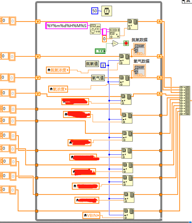 labview工程项目：labview通讯数据保存为excel文件