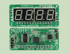 WT588F02KD-24SS數碼管時鐘語音播報芯片設計方案