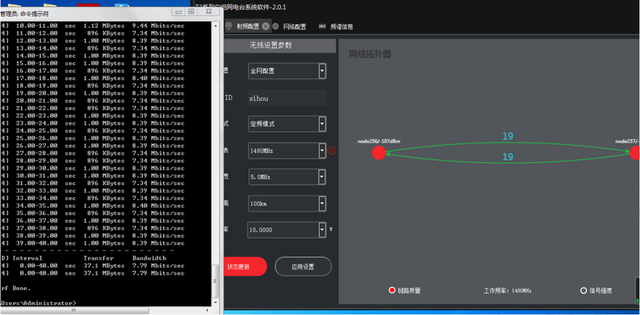 T3M2-20W寬帶自組網(wǎng)電臺測試數(shù)據(jù)