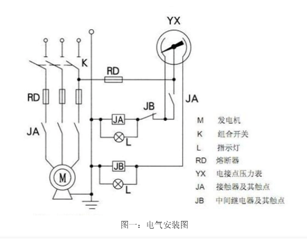 电接点压力表的接线方法与技术参数