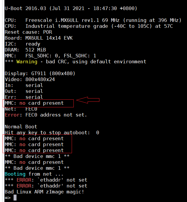 i.MX6ULL嵌入式Linux開發6-系統燒寫到eMMC