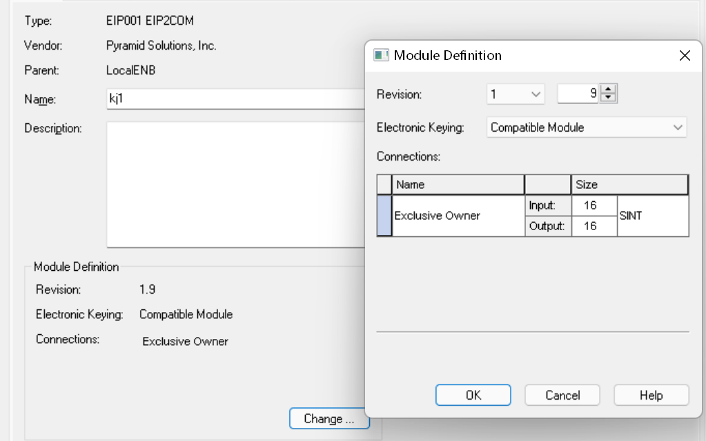 Modbus转EtherNetIP网关连接AB PLC