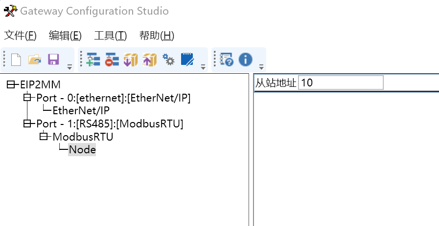 Modbus转EtherNetIP网关连接AB PLC