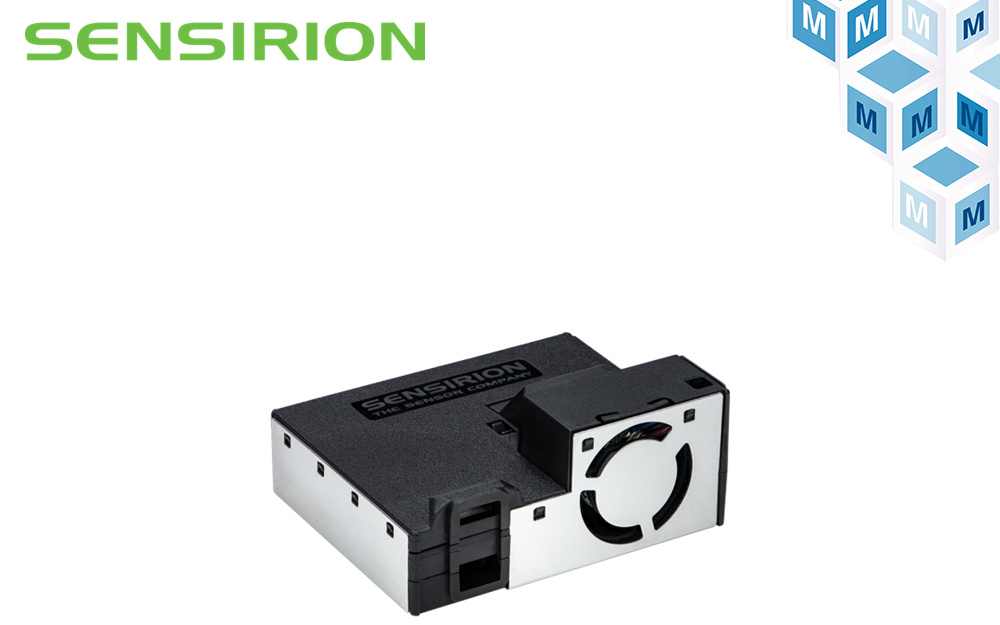 贸泽备货Sensirion SEN5x环境传感器模组 为用户提供可靠的空气质量数据