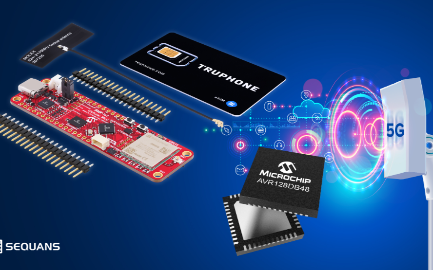 Microchip推出全新8位单片机开发板，可连接5G LTE-M窄带物联网网络