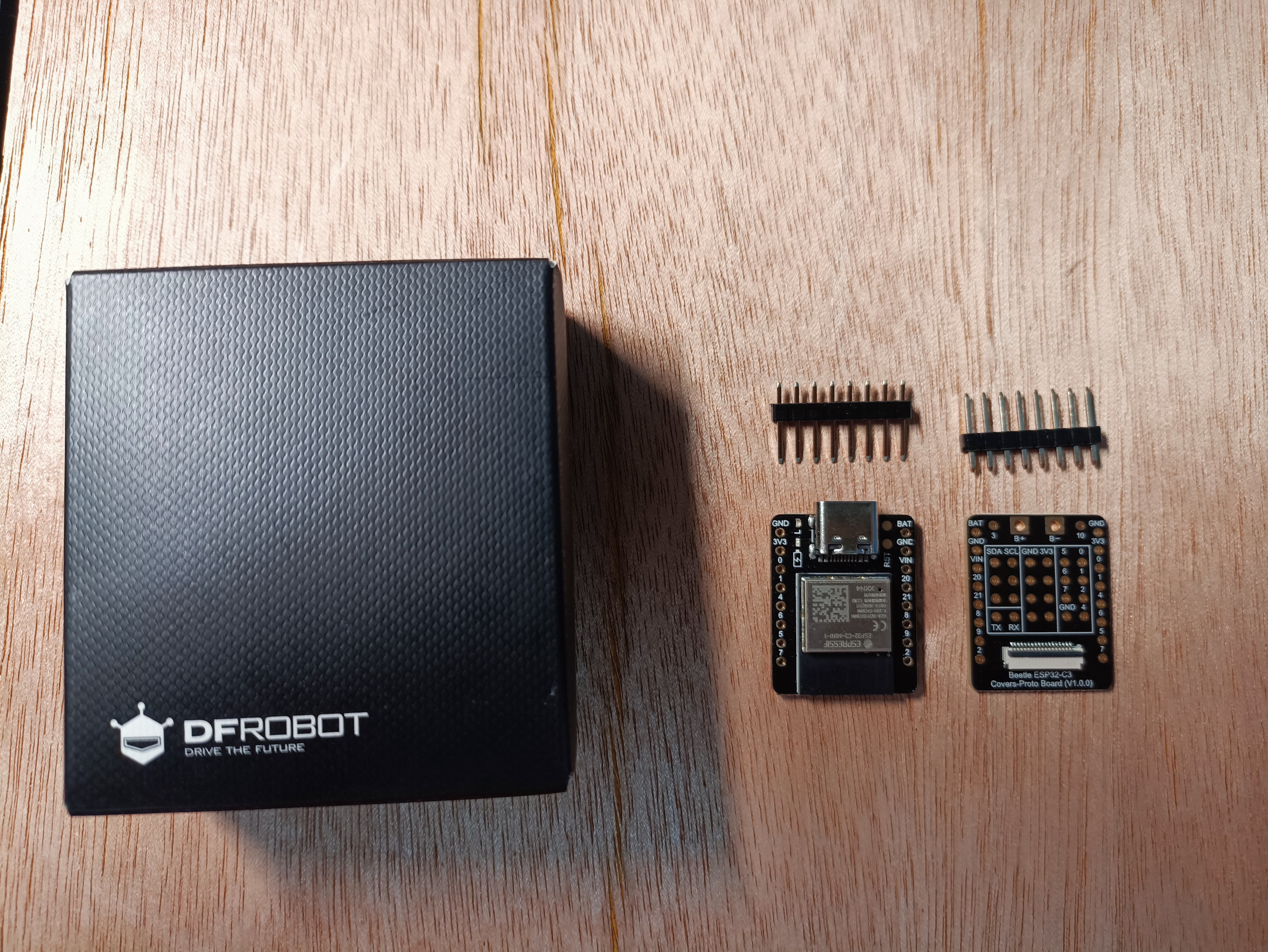 【DFRobot Beetle ESP32-C3开发板试用体验】心心念念的开箱来啦！