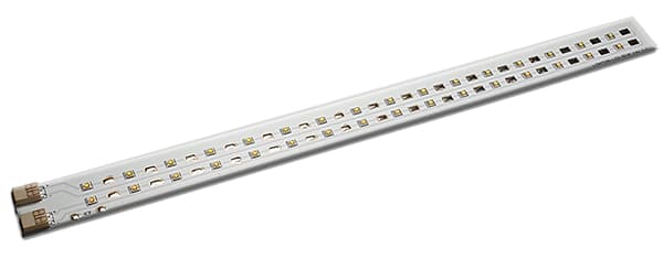 用于智能燈具的兩串各 16 個 LED 的燈串圖片