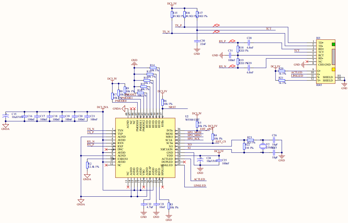 基于W5500的Modbus TCP服務(wù)器設(shè)計(jì)