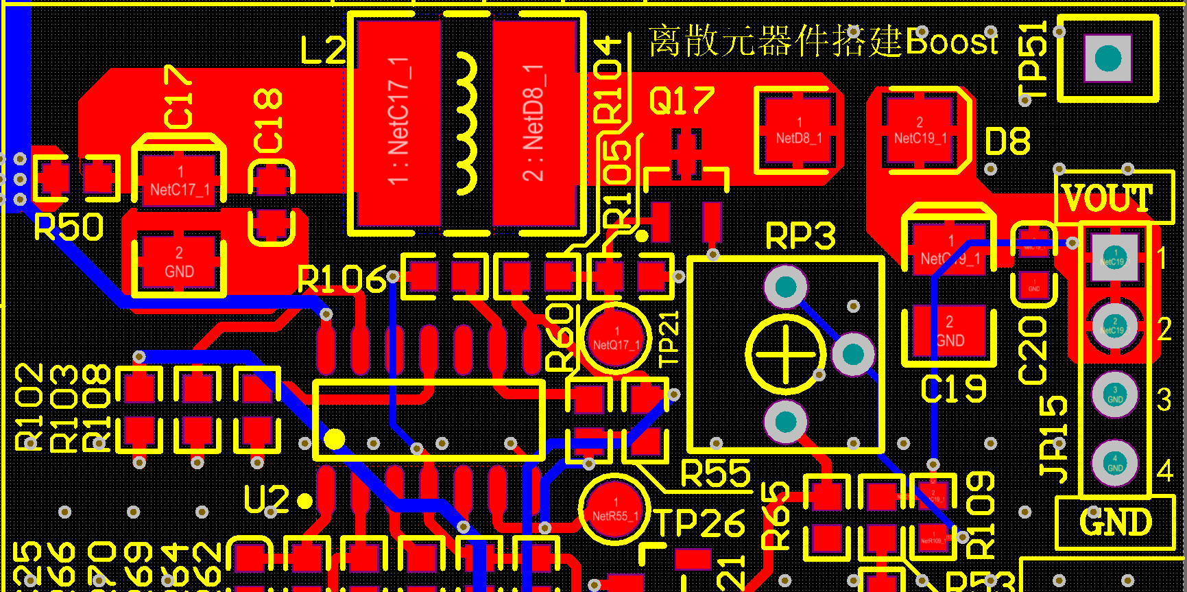 离散元器件搭建Boost