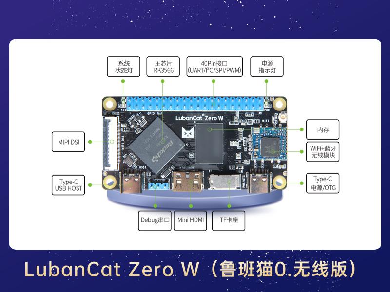 鲁班猫0（LubanCat）开发板（无线版 2GB）