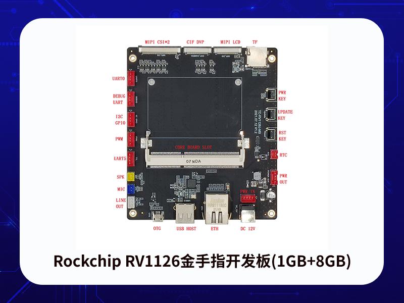 Rockchip RV1126金手指开发板(1GB+8GB）