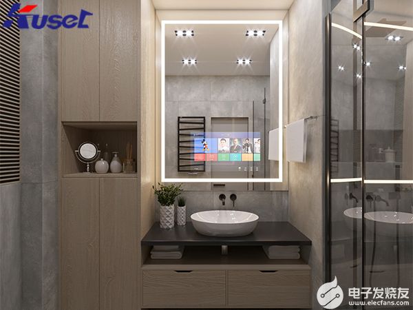 智能镜子KS1522的作用,它可将家居设备进行一...