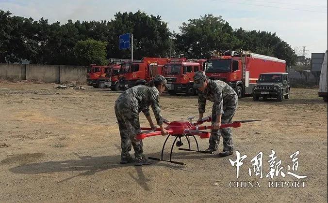科比特无人机的应用大大提高了应急救援的作战能力