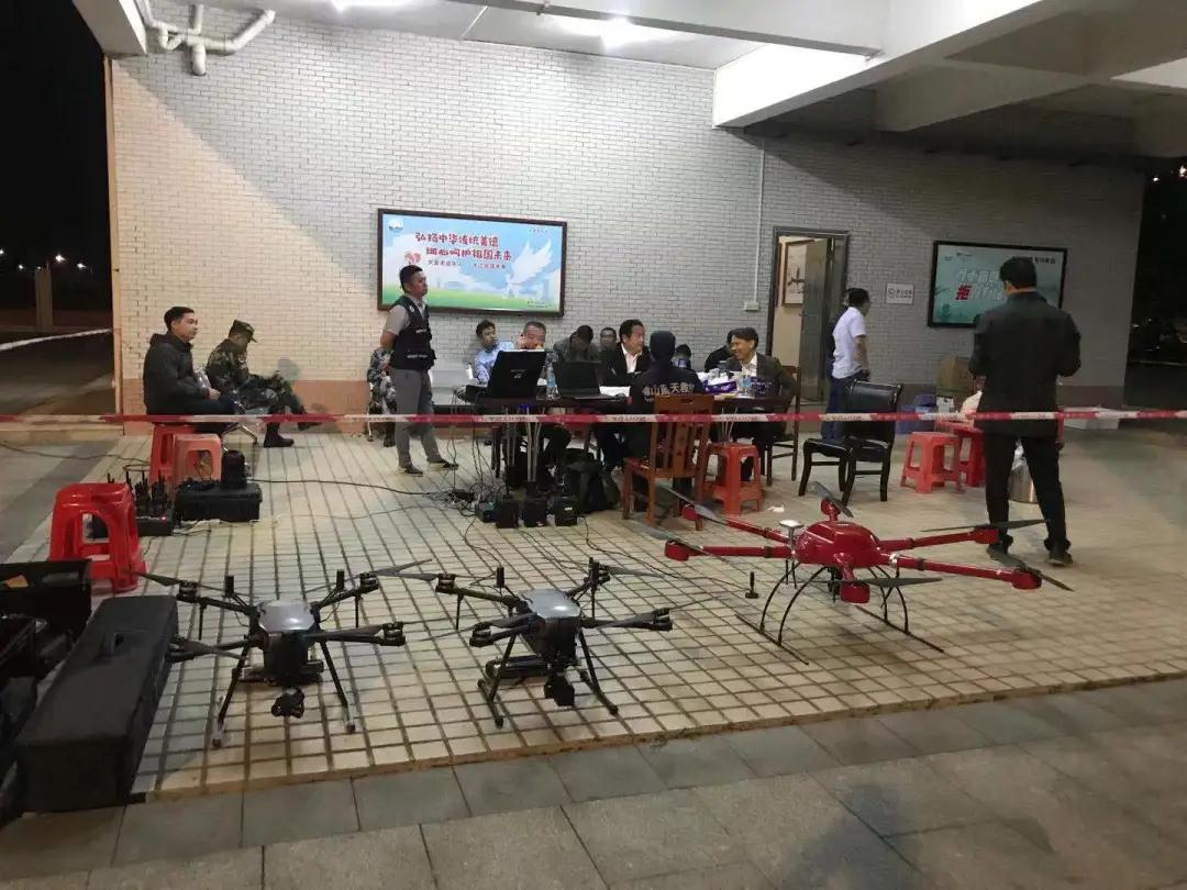 智能无人机大显神威,驰援肇庆山火扑救现场