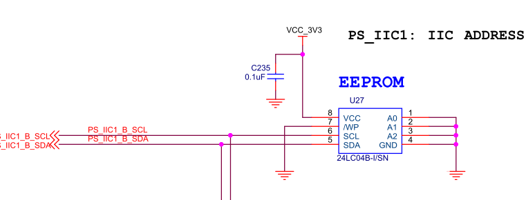 【ZYNQ Ultrascale+ MPSOC FPGA教程】第二十二章PS端I2C的使用
