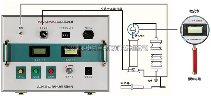 浅谈直流高压微安表在直流高压发生器中的使用方法