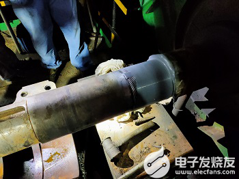 除尘风机轴径磨损的修复方法