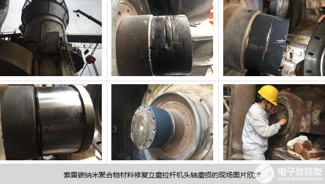 立磨拉杆机头轴磨损的修复方法